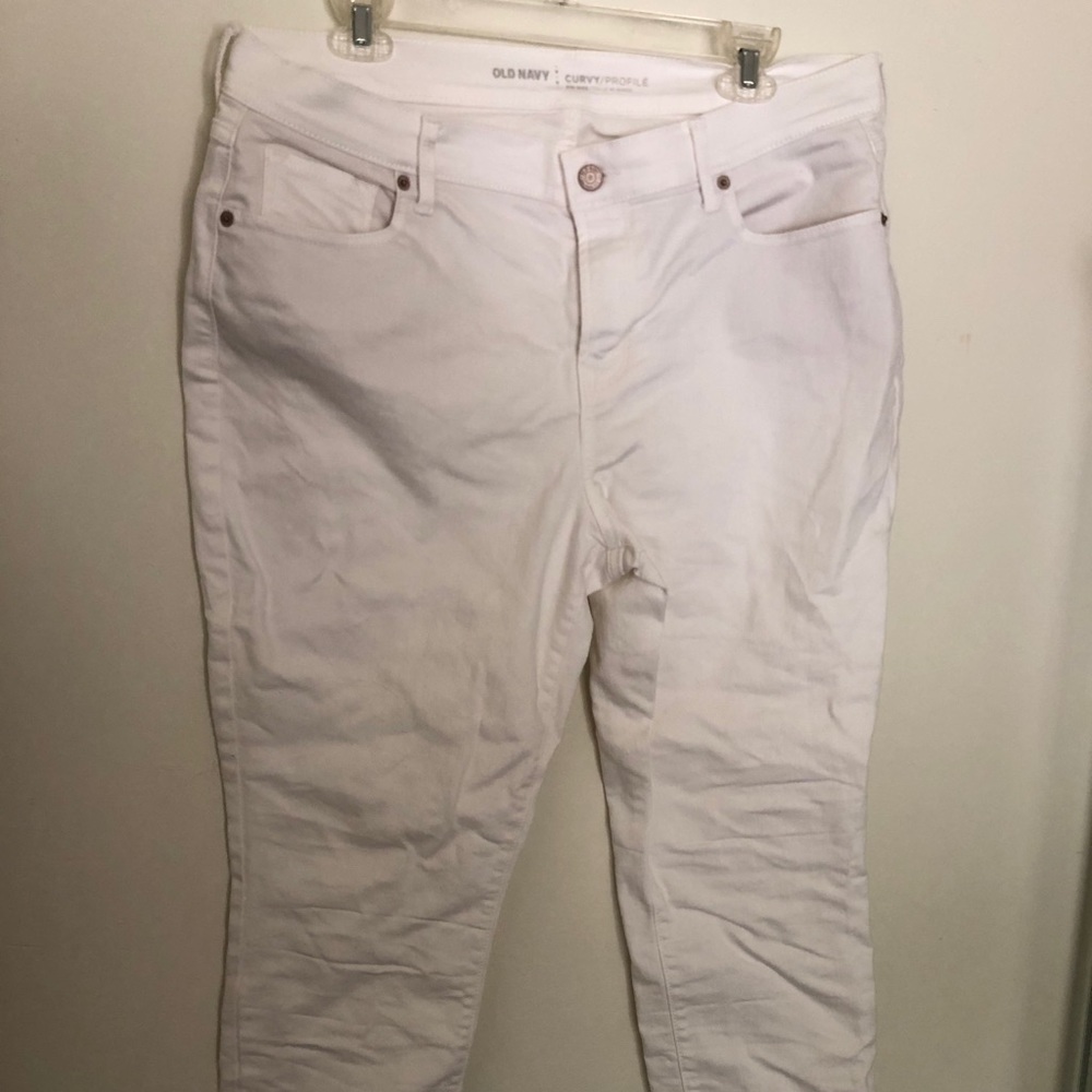 White jeans